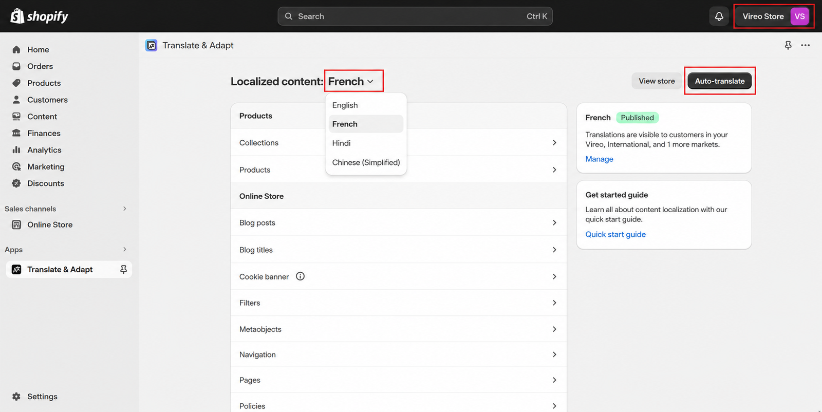 Screenshot